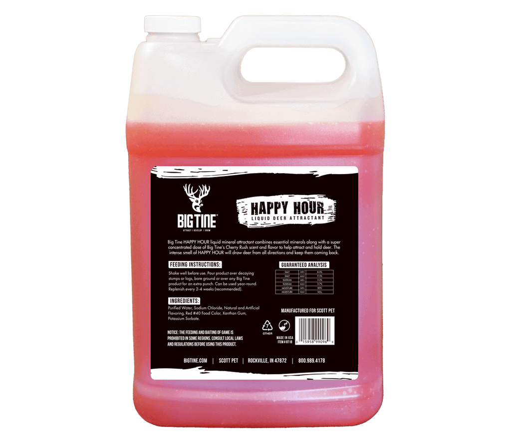 BIG TINE HAPPY HOUR LIQUID MINERAL ATTRACTANT